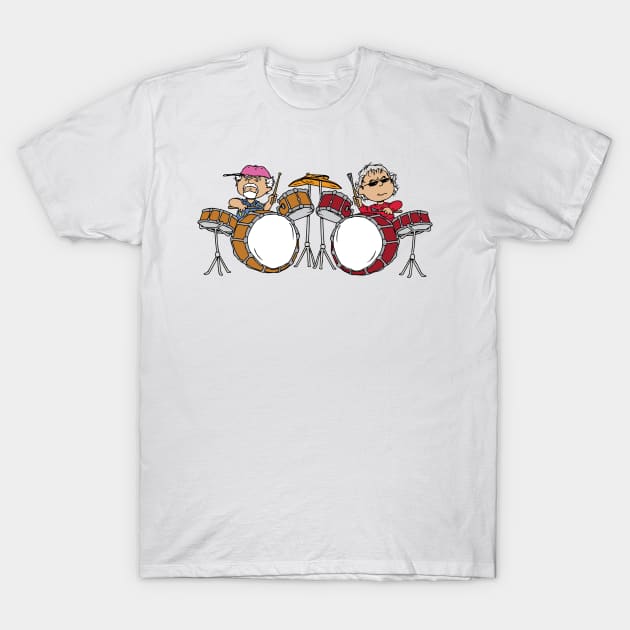 Rhythm Devils Mickey and Billy Gratenuts Dead and Co T-Shirt by HandEyeStudio